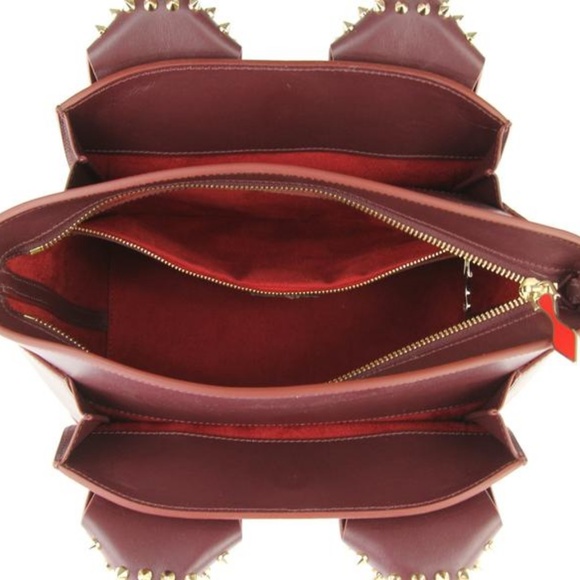 SOLD Christian Louboutin Eloise Burgundy Leather - Picture 4 of 8
